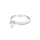 Pre Owned Platinum Diamond Solitaire Ring ZU219